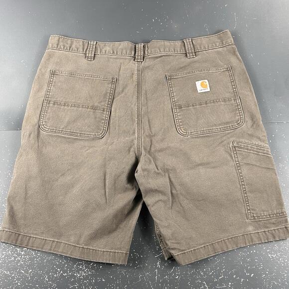 Carhartt Shorts Mens 40 Green Rugged Flex Relaxed Fit Utility Pocket 102514 217 - Picture 6 of 6